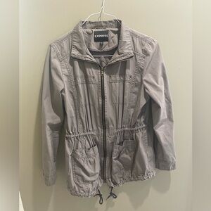 Express Zip-Front Utility Anorak Jacket